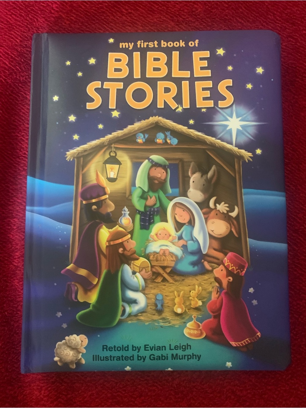 My First Book of Bible Stories Children's Hardcover - Blue